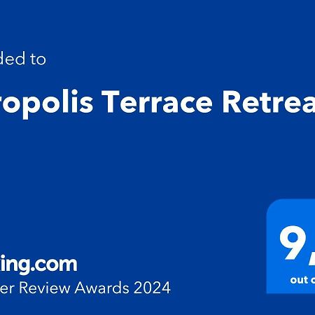 شقة Acropolis Terrace Retreat أثينا المظهر الخارجي الصورة